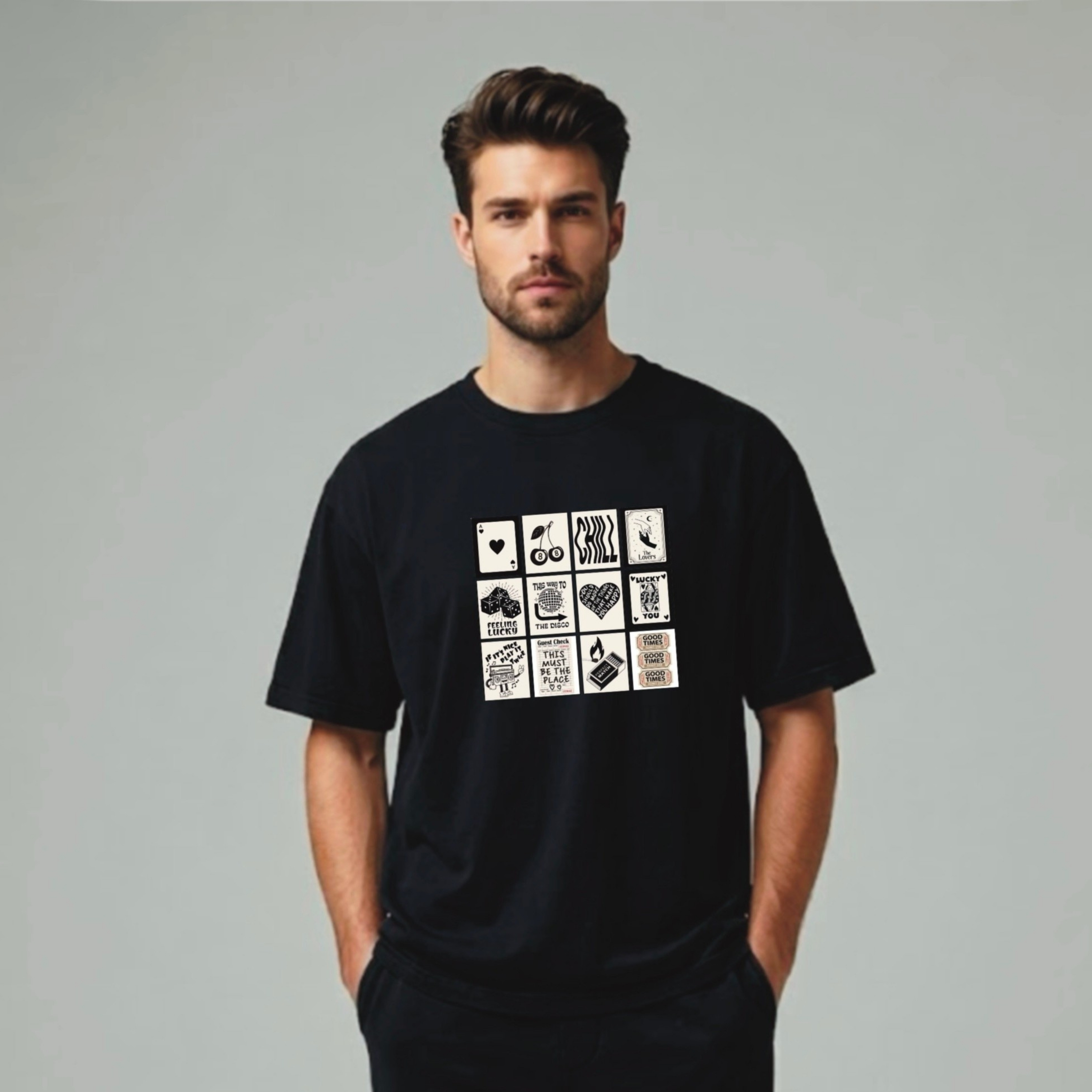 Good Times Oversized Tee
